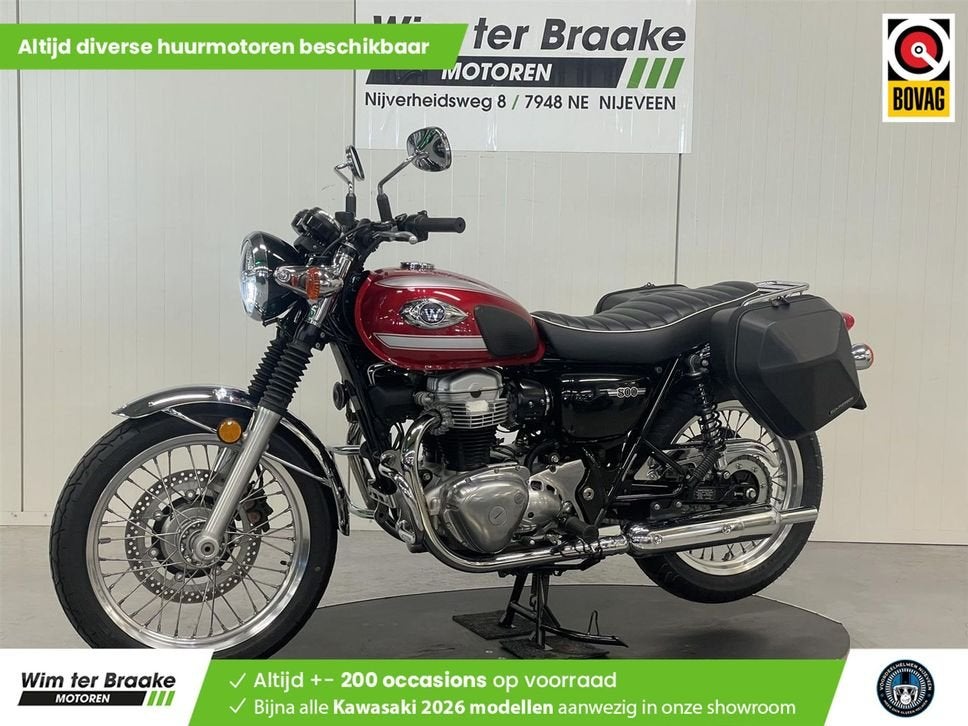 Kawasaki W 800 ABS (bj 2023), Motoren, Motoren | Kawasaki, 2 cilinders, Kawasaki, Bedrijf, Onbekend