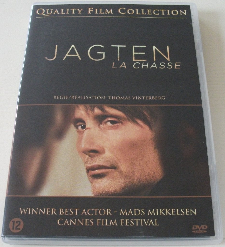 Dvd *** JAGTEN *** Thomas Vinterberg, Cd's en Dvd's, Vanaf 12 jaar, Ophalen of Verzenden, Zo goed als nieuw, Scandinavië