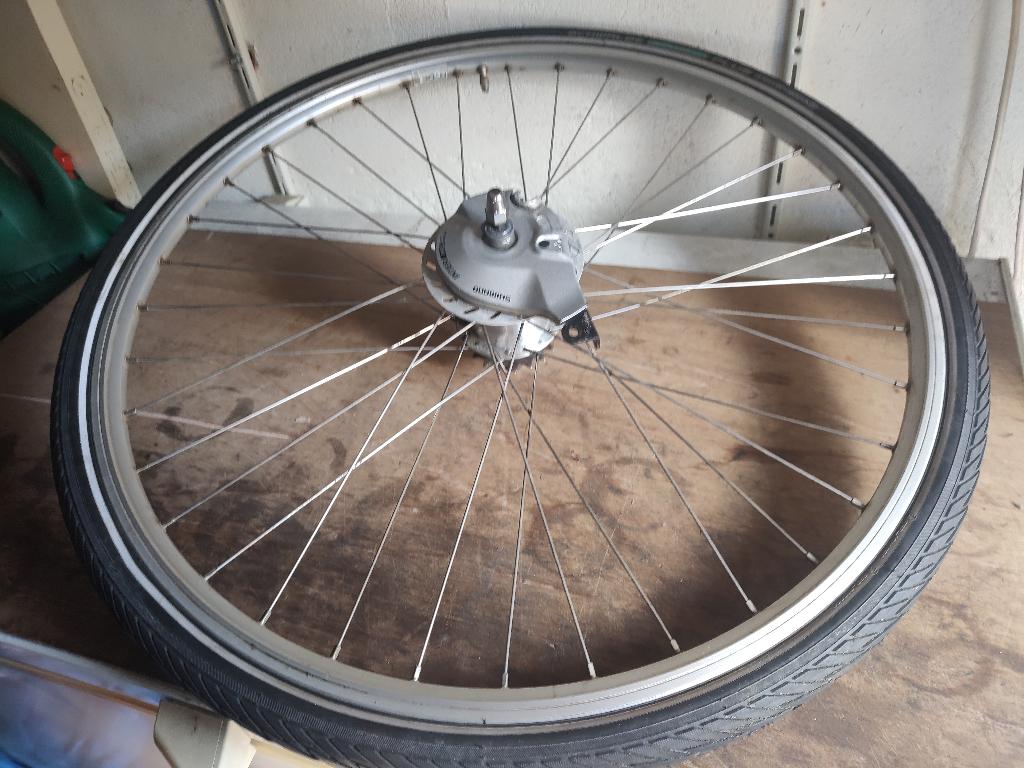 28 inch wiel met nexus 5 versnellingen, Gebruikt, Versnellingen, 56 cm of meer, Ophalen