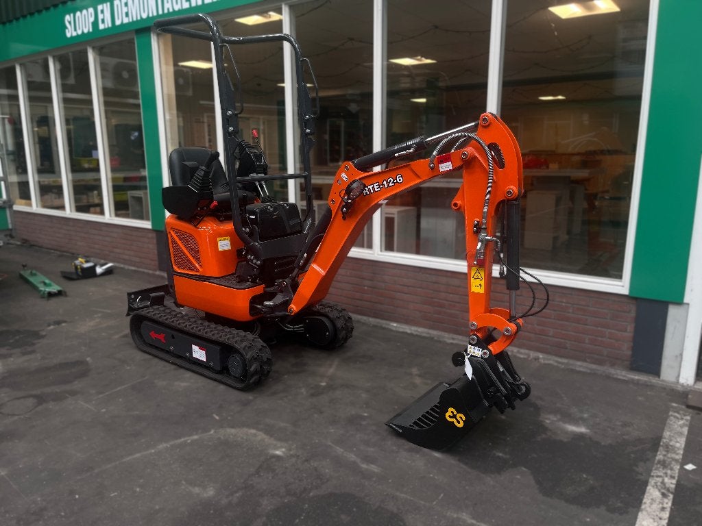 2x Mini graafmachine 1200 kg, Zakelijke goederen, Machines en Bouw | Kranen en Graafmachines, Ophalen, Fortweg 3, Bouw- en handelsonderneming M. Havik B.V.