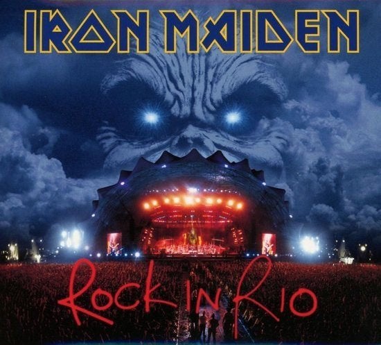 Iron Maiden - Rock In Rio  Originele 2CD Nieuw in Folie., Ophalen of Verzenden, Nieuw in verpakking, Boxset