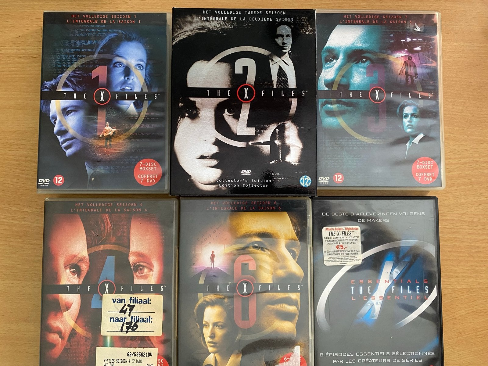 The X-Files DVD Boxsets - Seizoenen 1, 2, 3, 4, 6 en Essenti, Cd's en Dvd's, Dvd's | Tv en Series, Seizoen 1, Nederlands, Science Fiction en Fantasy