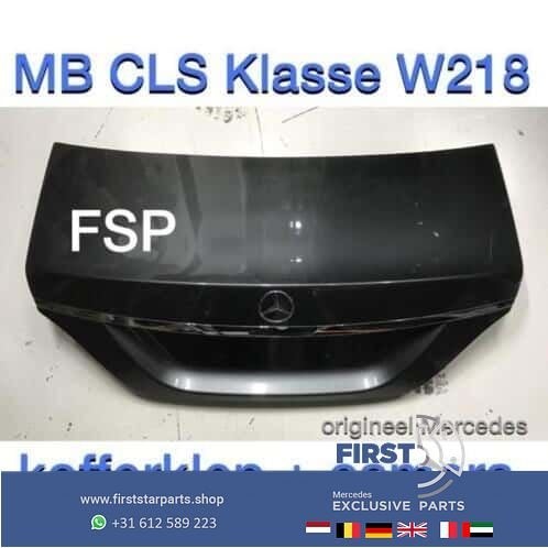 W218 CLS Facelift achterklep grijs + camera 2017 kofferklep, Gebruikt, Ophalen of Verzenden, -, -