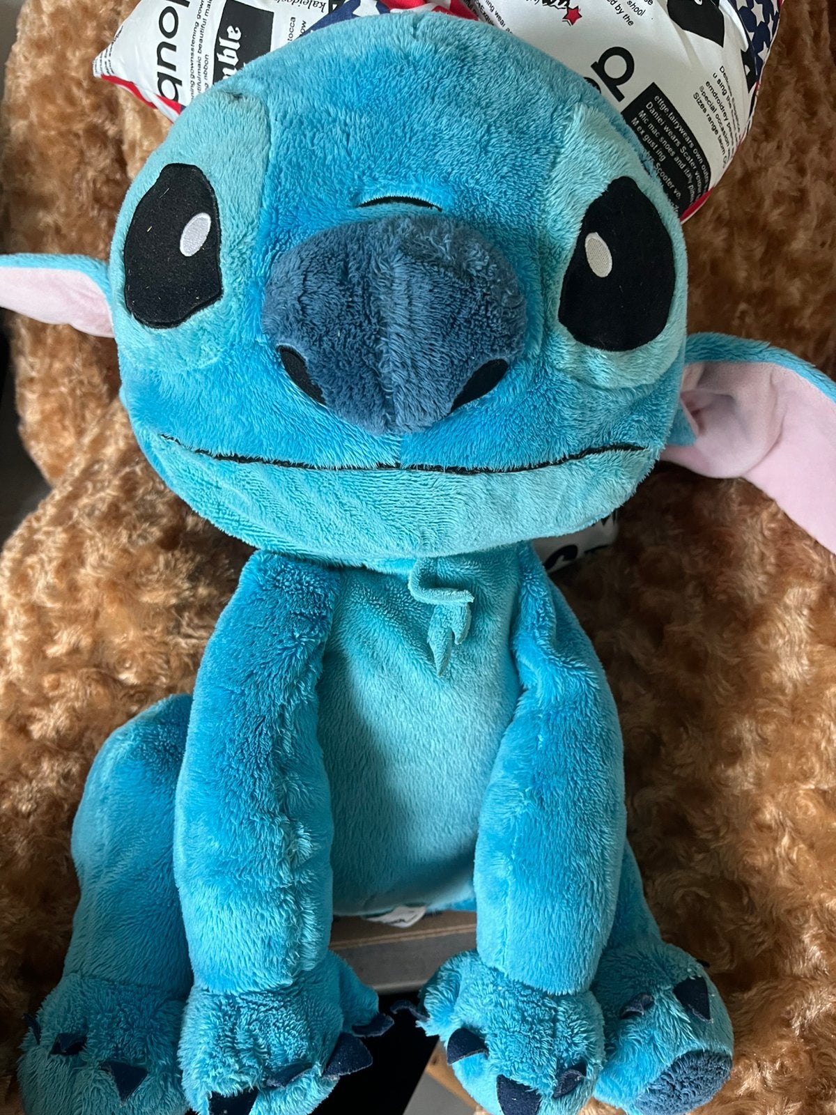 Disney knuffel Stitch. 45 cm, Ophalen, Disney, Overige typen, Blauw
