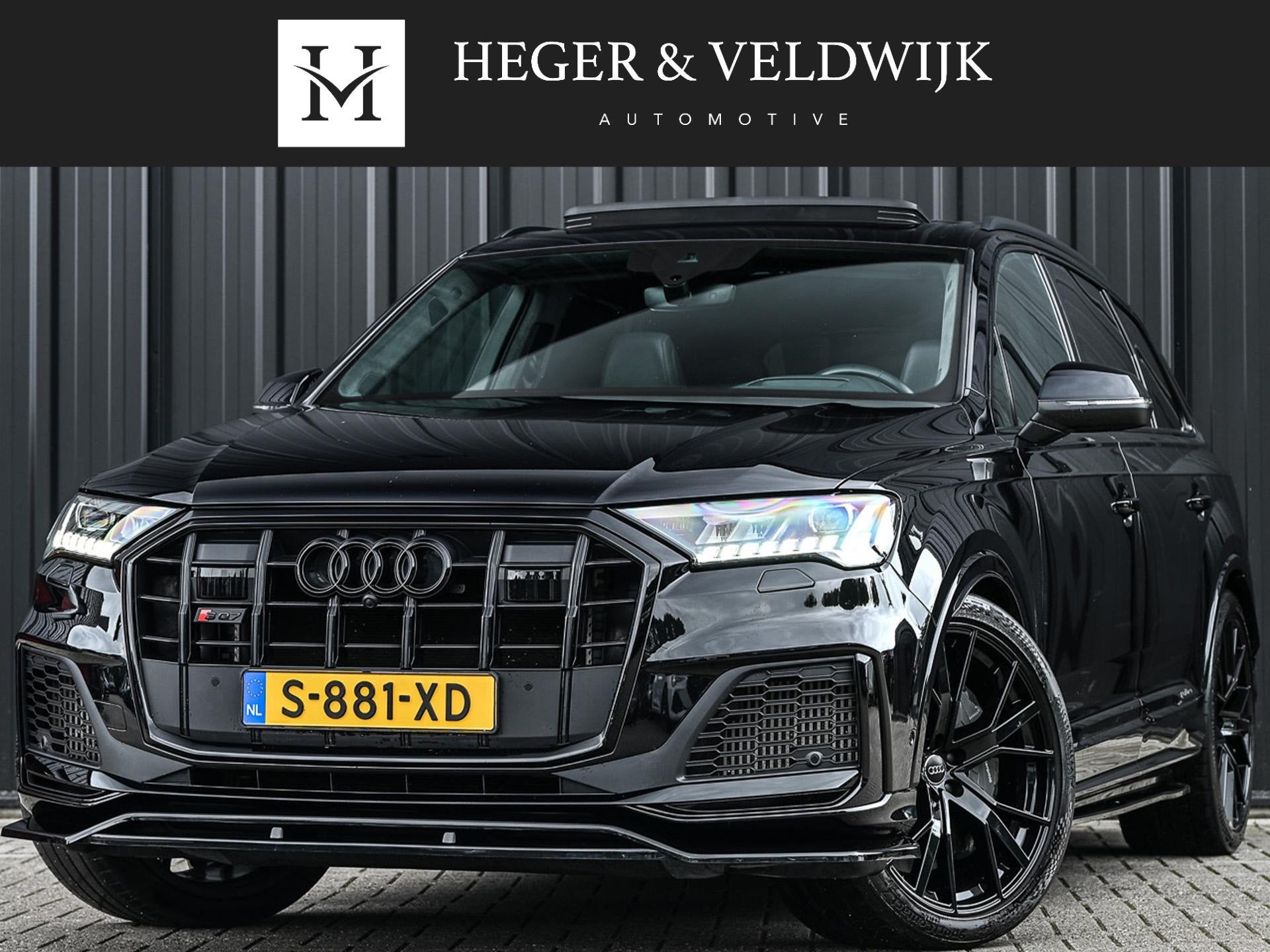 Audi Q7 4.0 TFSI SQ7 quattro Panoramadak | Keramische Remmen, Auto's, Automaat, 2175 kg, Gebruikt, 507 pk