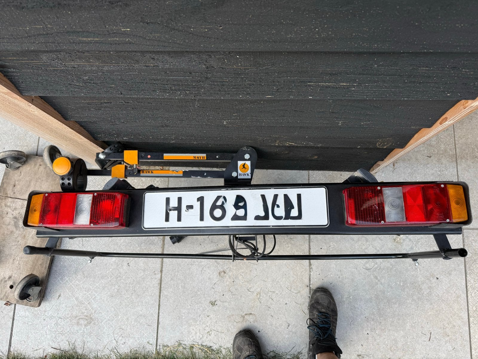 EasyRider trekhaak fietsendrager voor 2 fietsen, Auto diversen, Fietsendragers, Ophalen, 2 fietsen, Gebruikt, Trekhaakdrager
