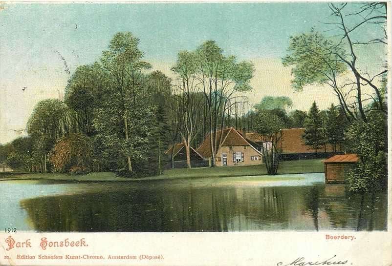 380-240-001 Arnhem Park Sonsbeek Boerderij, Verzenden, Voor 1920, Gelderland
