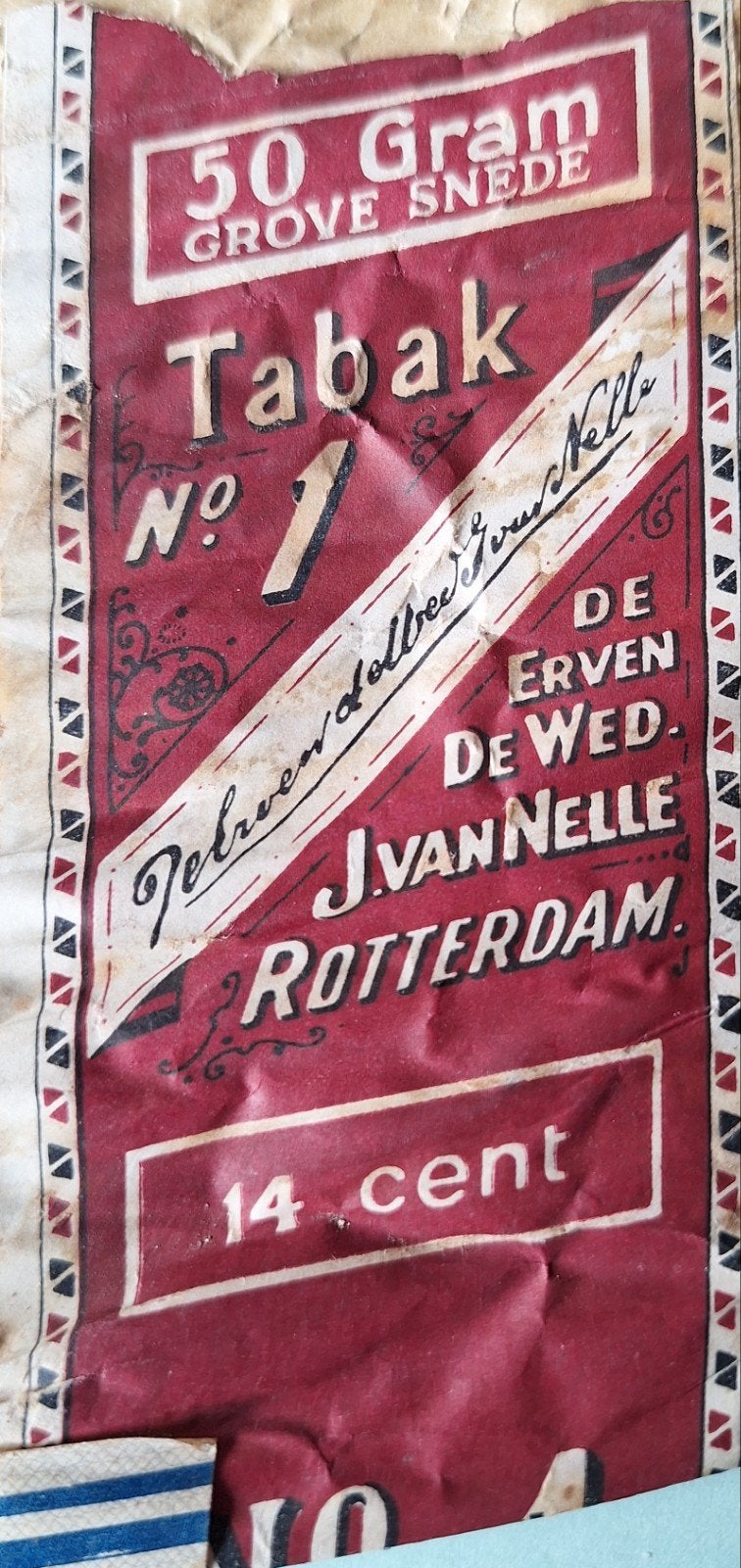Van Nelle Tabak, Ophalen of Verzenden, Tabaksdoos of Verpakking