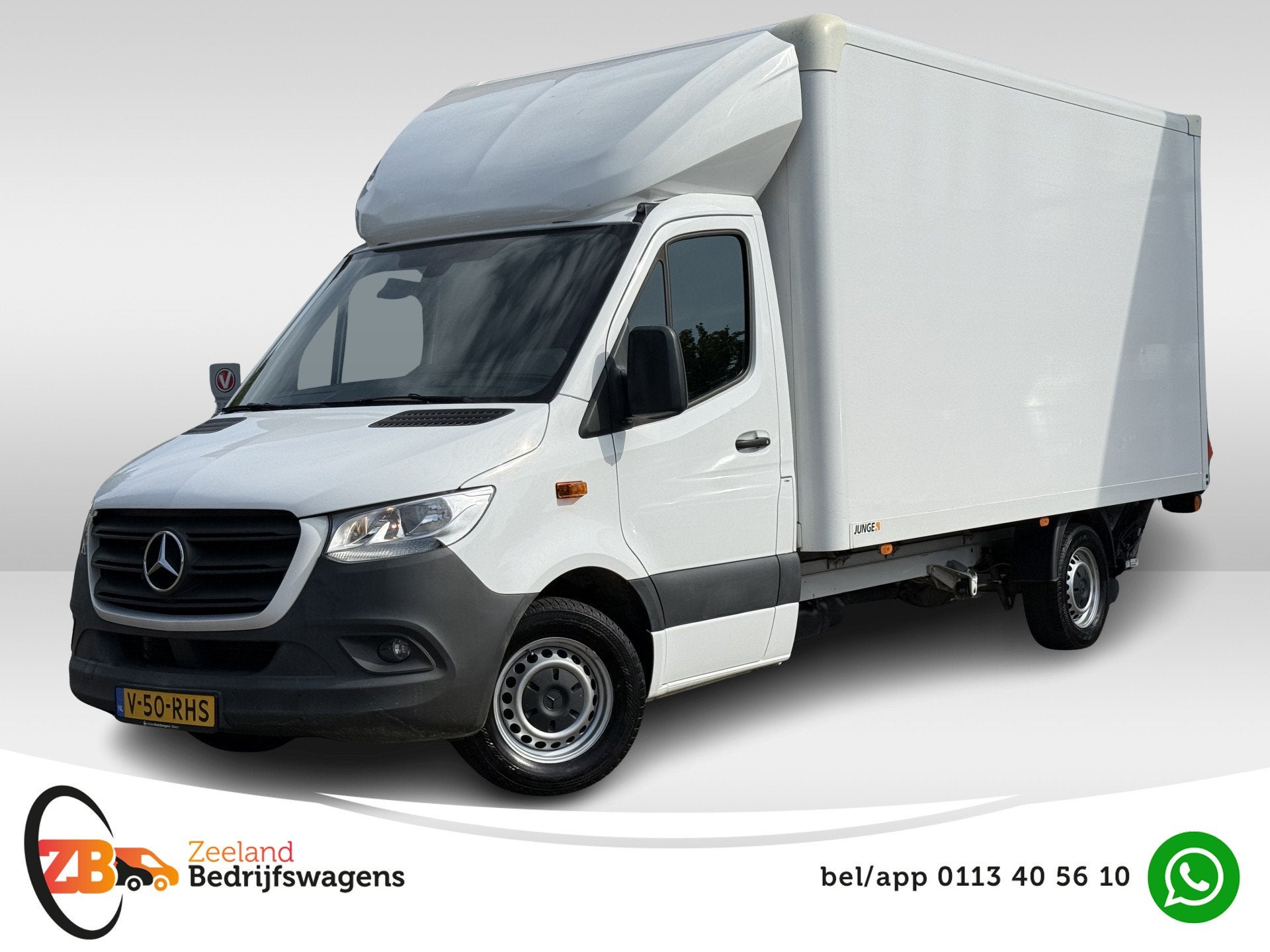 Mercedes-Benz Sprinter 317 1.9 CDI RWD Bakwagen met laadklep, Auto's, Gebruikt, 4 cilinders, Wit, Mercedes-Benz