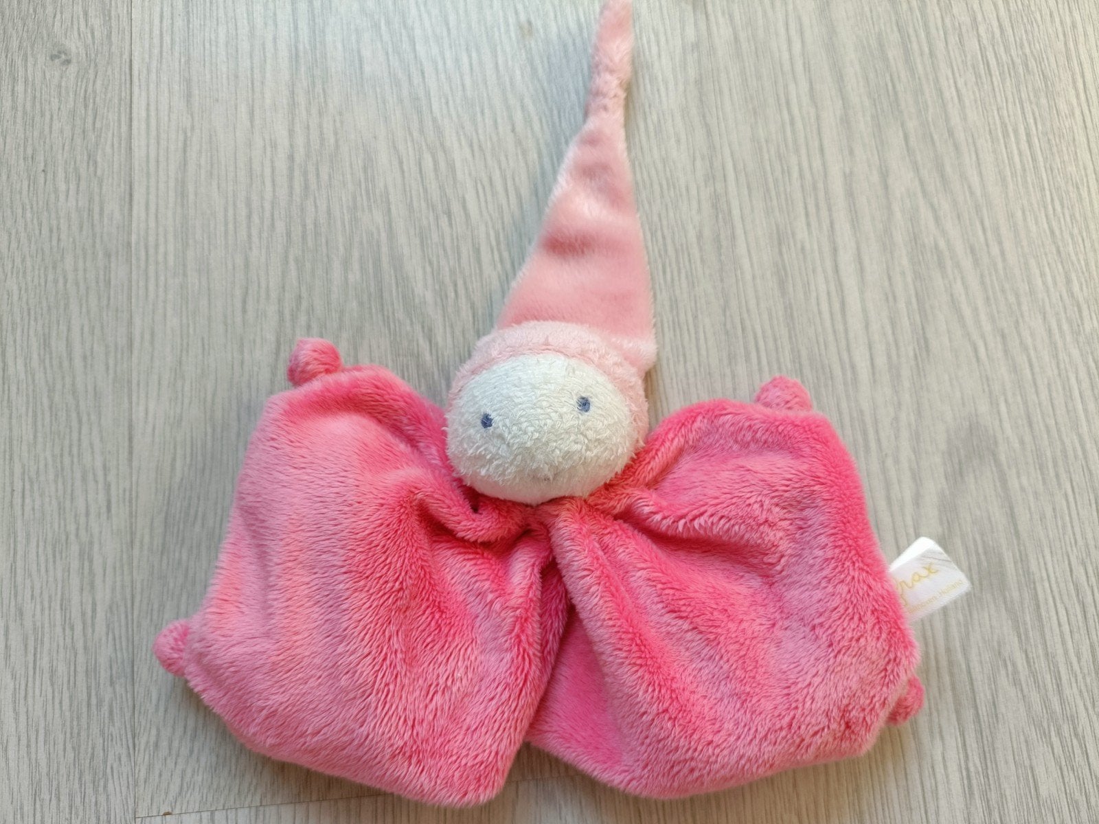 Roze Difrax Knuffeldoekje, Overige merken, Overige karakters, Ophalen of Verzenden, Zo goed als nieuw