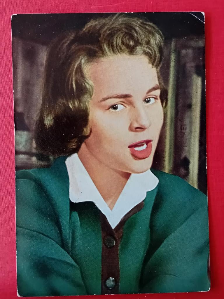 Ansichtkaart Conny Froboess, Verzamelen, Ophalen of Verzenden, Foto of Kaart
