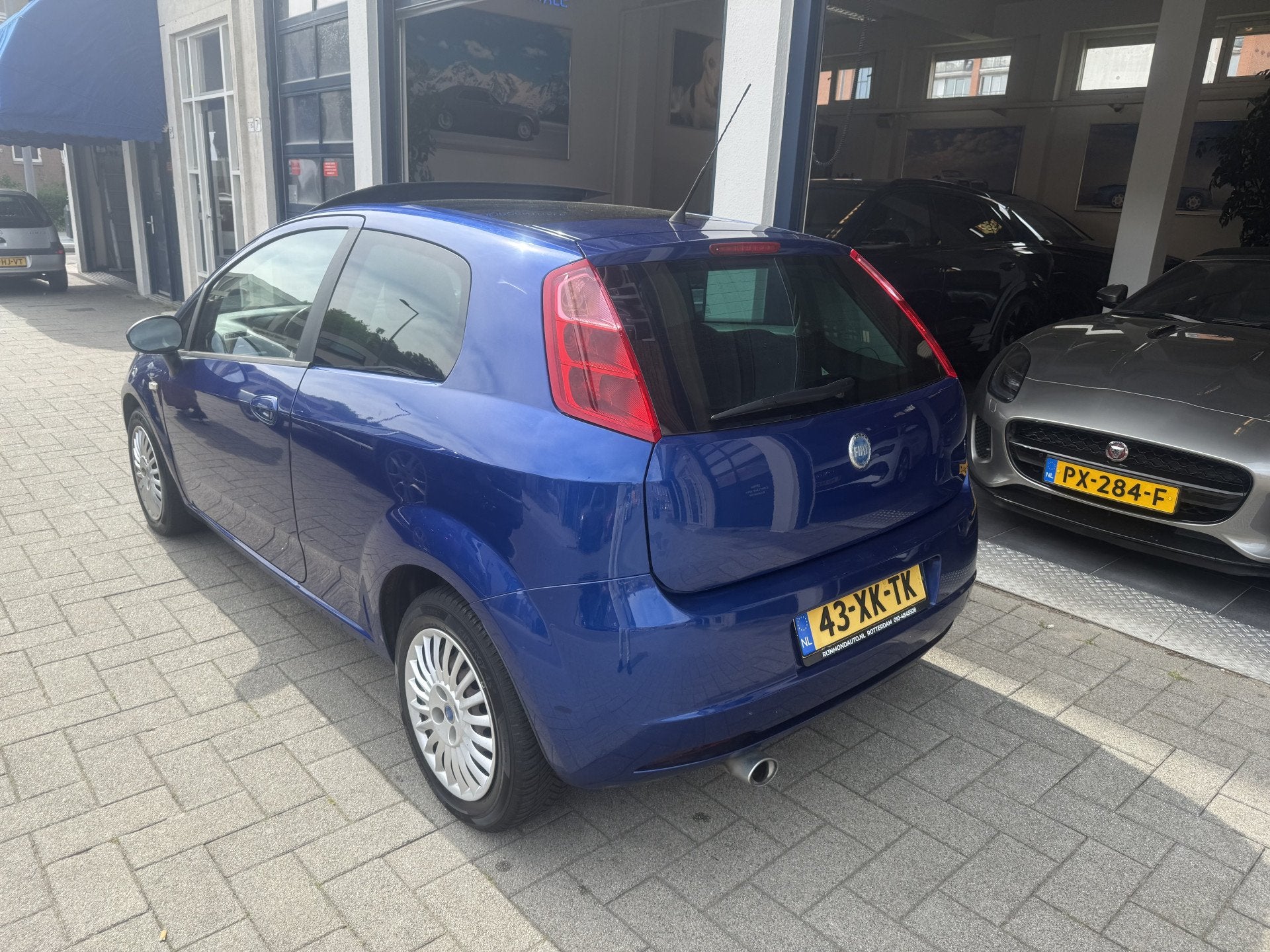 Fiat Grande Punto 1.4 Dynamic APK JAN. 2027 (bj 2007), Auto's, Voorwielaandrijving, 4 cilinders, Grande Punto, Origineel Nederlands