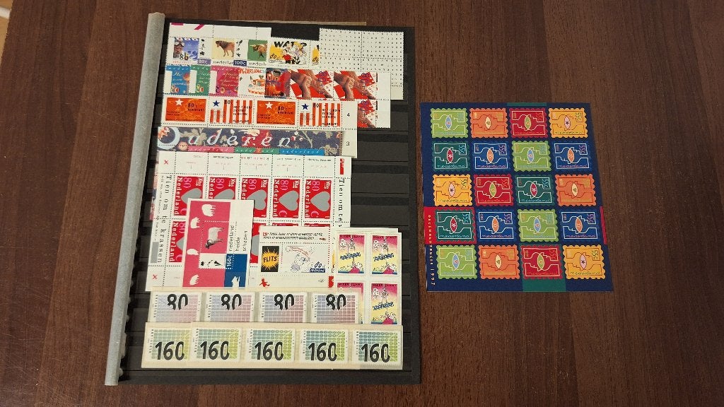 Nederland 1997 compleet postfris in blokken van 4, Postzegels en Munten, Ophalen of Verzenden, Na 1940, Postfris