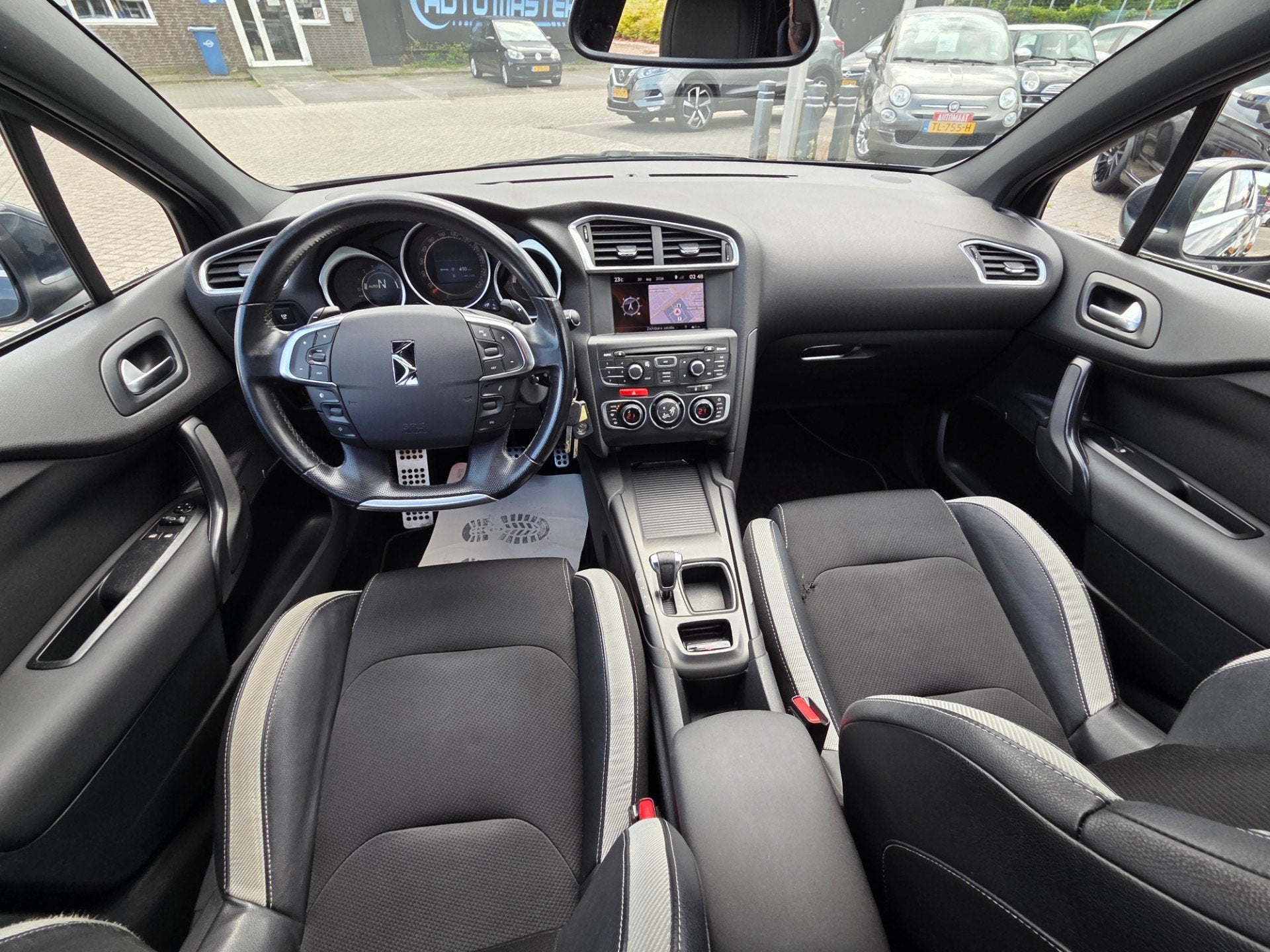 Citroen DS4 1.6 THP So Chic/COMPLEET ONDERHOUD, Auto's, Citroën, 15 km/l, Gebruikt, 680 kg, Blauw