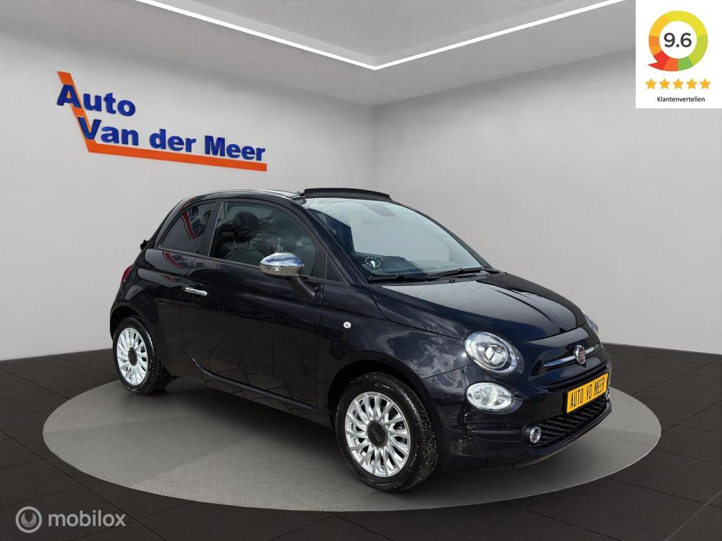 Fiat 500 C 1.0 Hybrid Bellavita, Voorwielaandrijving, Stof, Gebruikt, Cabriolet