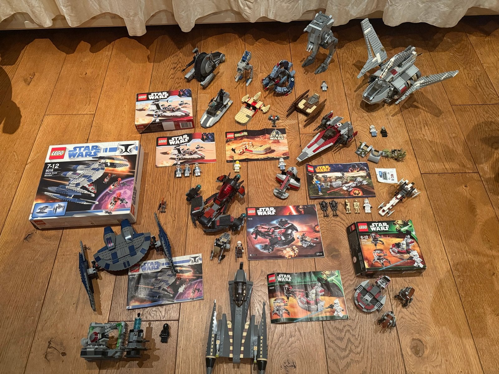 Grote collectie LEGO Star Wars oa 6205 7252 8016 8096 75145, Ophalen of Verzenden, Gebruikt, Overige merken
