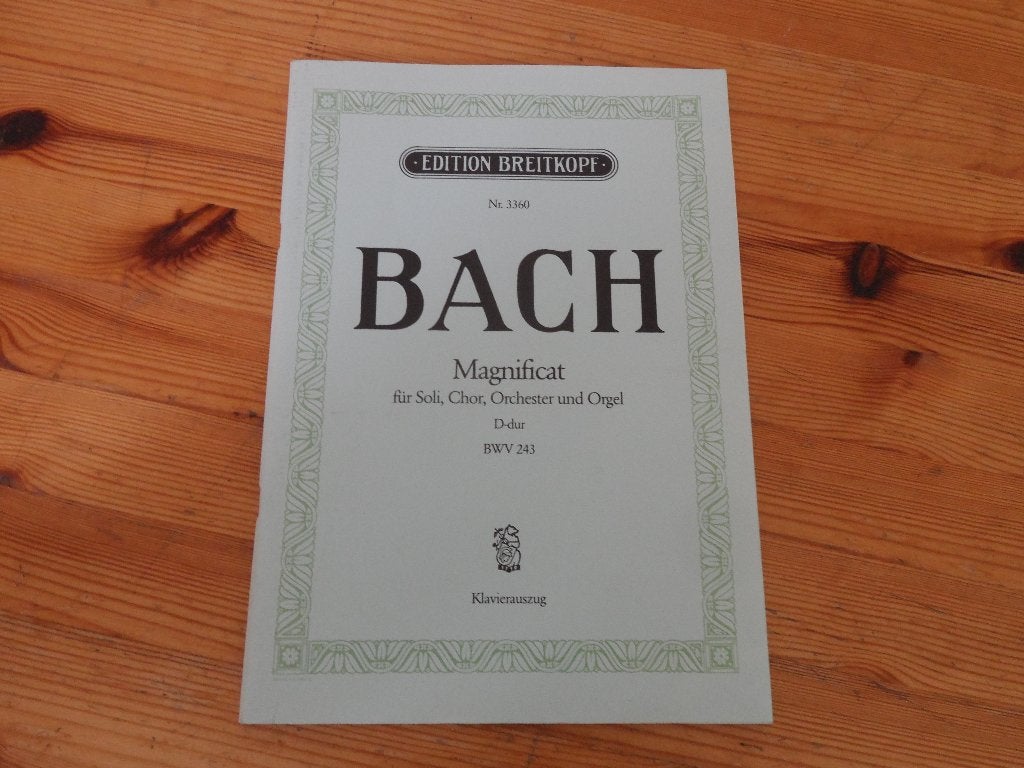 Bach - magnificat d dur, Klassiek, Ophalen of Verzenden, Artiest of Componist, Gebruikt
