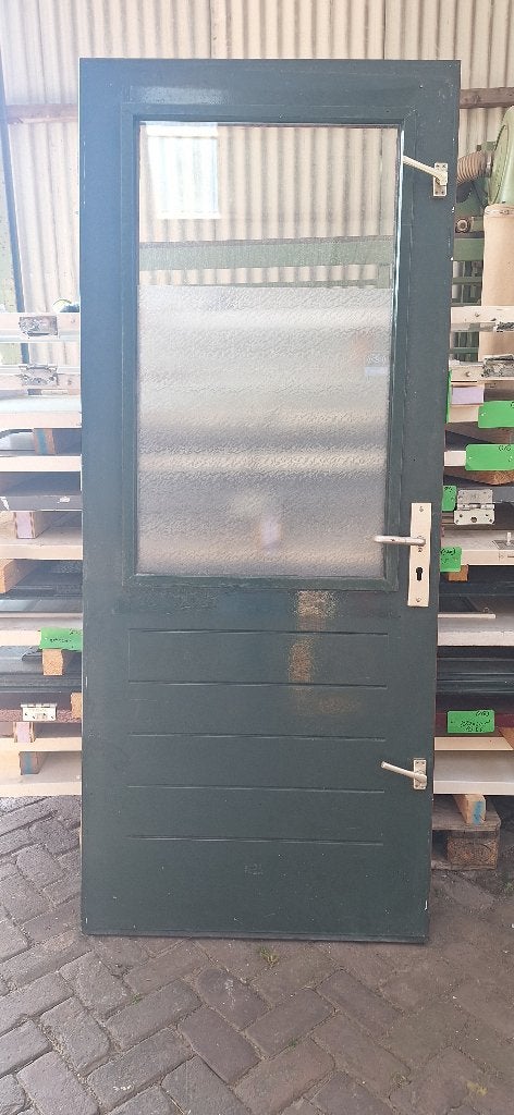 Achterdeur schuurdeur buitendeur deur 210.4 x 87.4 ( 092 ), Ophalen, Gebruikt, 80 tot 100 cm, Buitendeur
