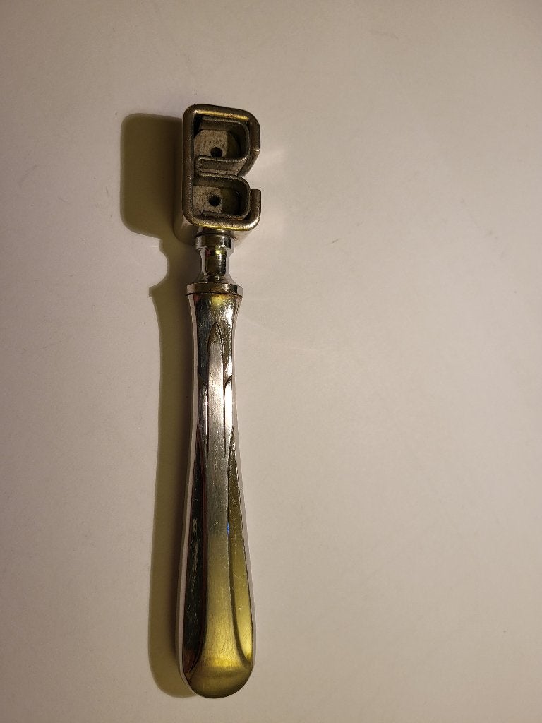 Messenslijper, Zilver, Ophalen of Verzenden, Overige materialen, Overige typen