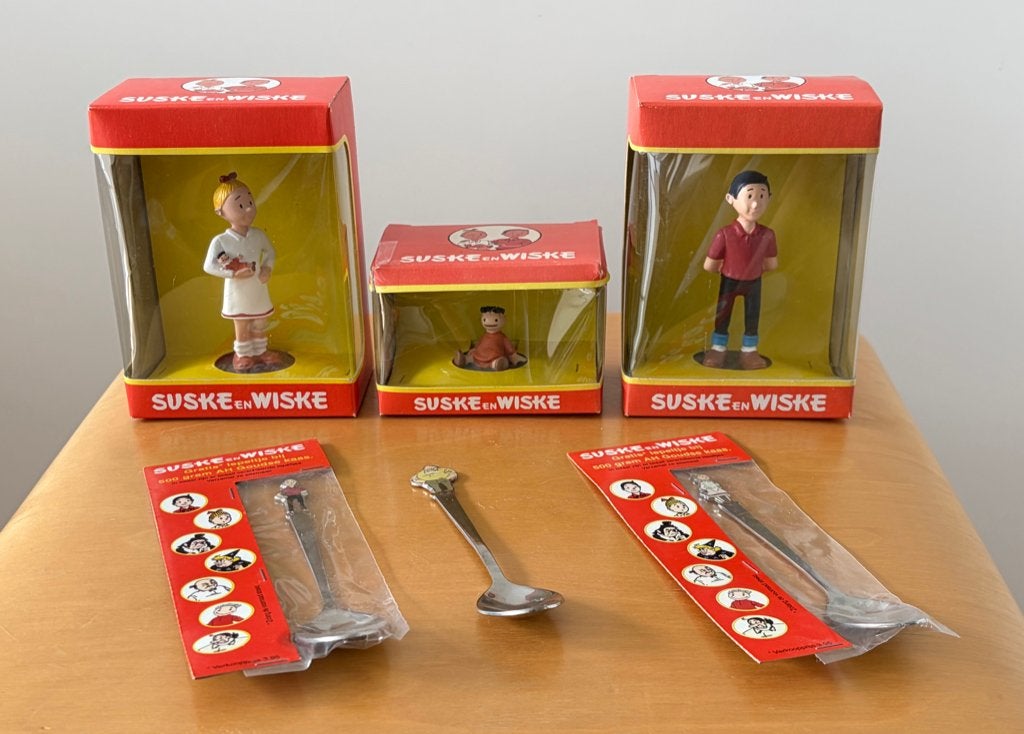 suske en wiske poppetjes, Ophalen, Zo goed als nieuw