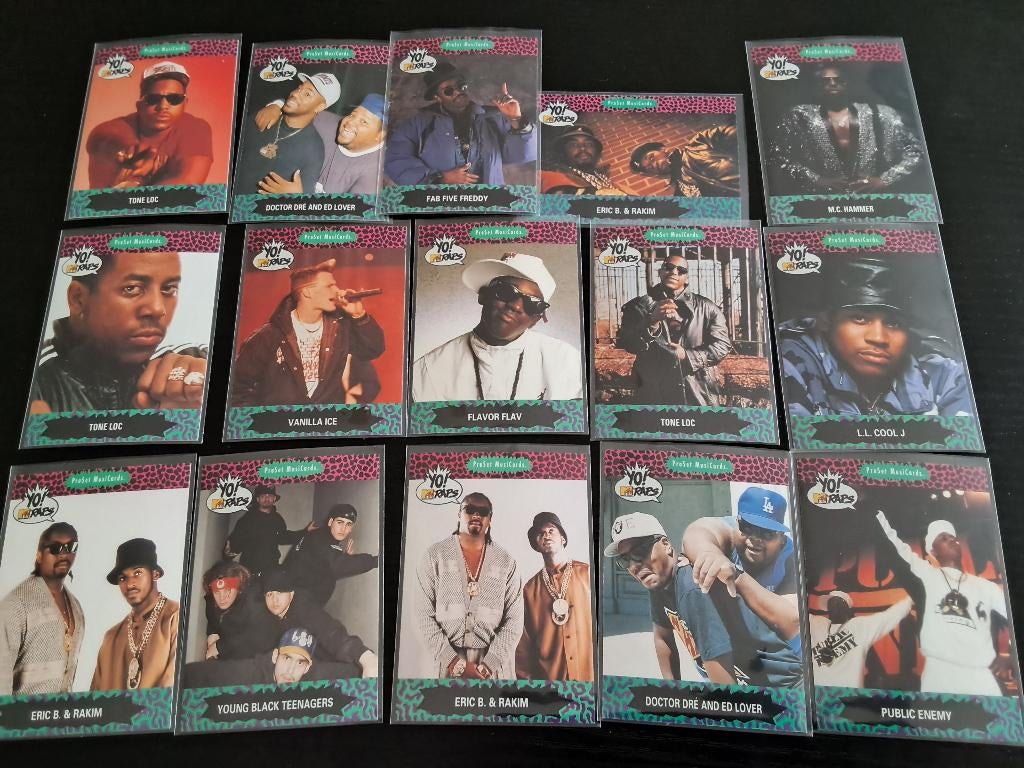 50 Verschillende Yo! MTV Raps kaarten (2,5 per stuk), Cd's en Dvd's, Cd's | Hiphop en Rap, Ophalen of Verzenden, 2000 tot heden