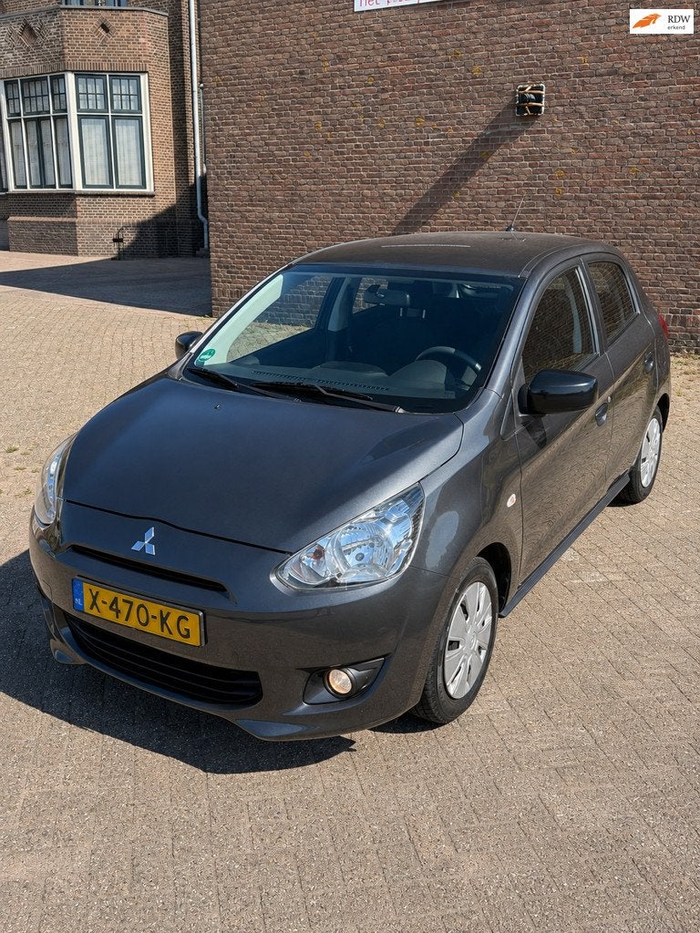 Mitsubishi Space Star 1.0 Airco|New APK|Parkeersensor|Garant, Voorwielaandrijving, Euro 5, Parkeersensor, Gebruikt