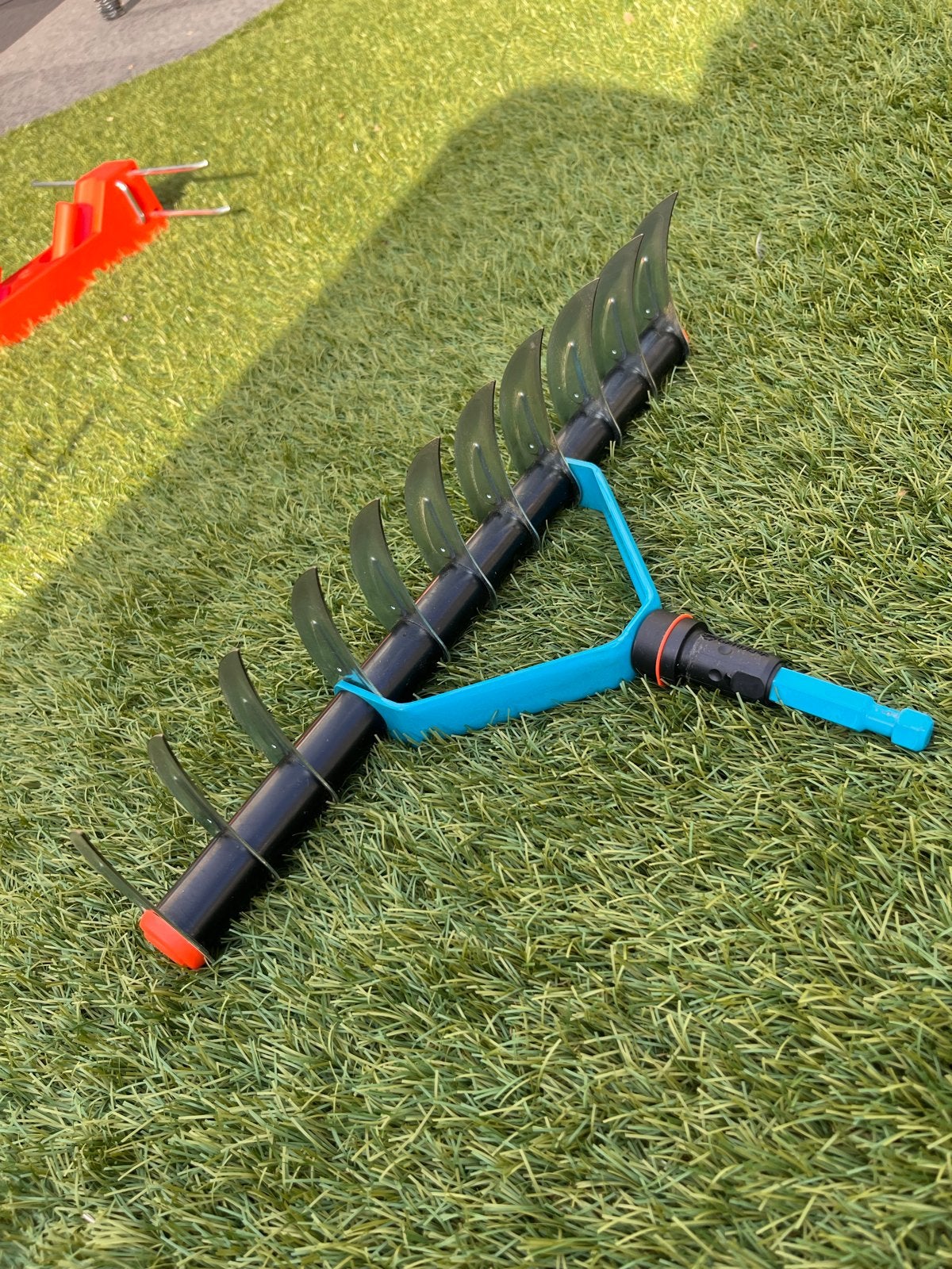Gardena Hark en Cultivator Set - Zo goed als nieuw, Ophalen, Zo goed als nieuw, Hark
