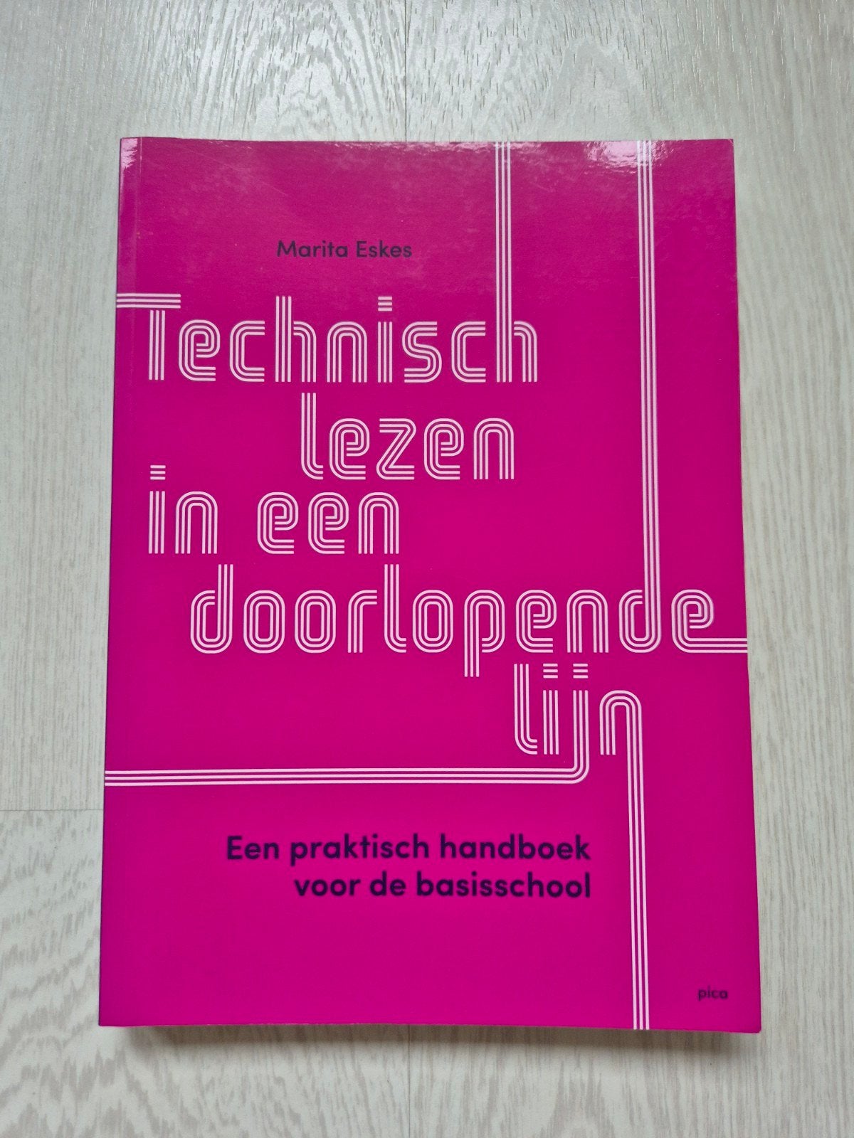 Technisch lezen in een doorlopende lijn - Marita Eskes, Boeken, Marita Eskes, Zo goed als nieuw, Alpha, HBO