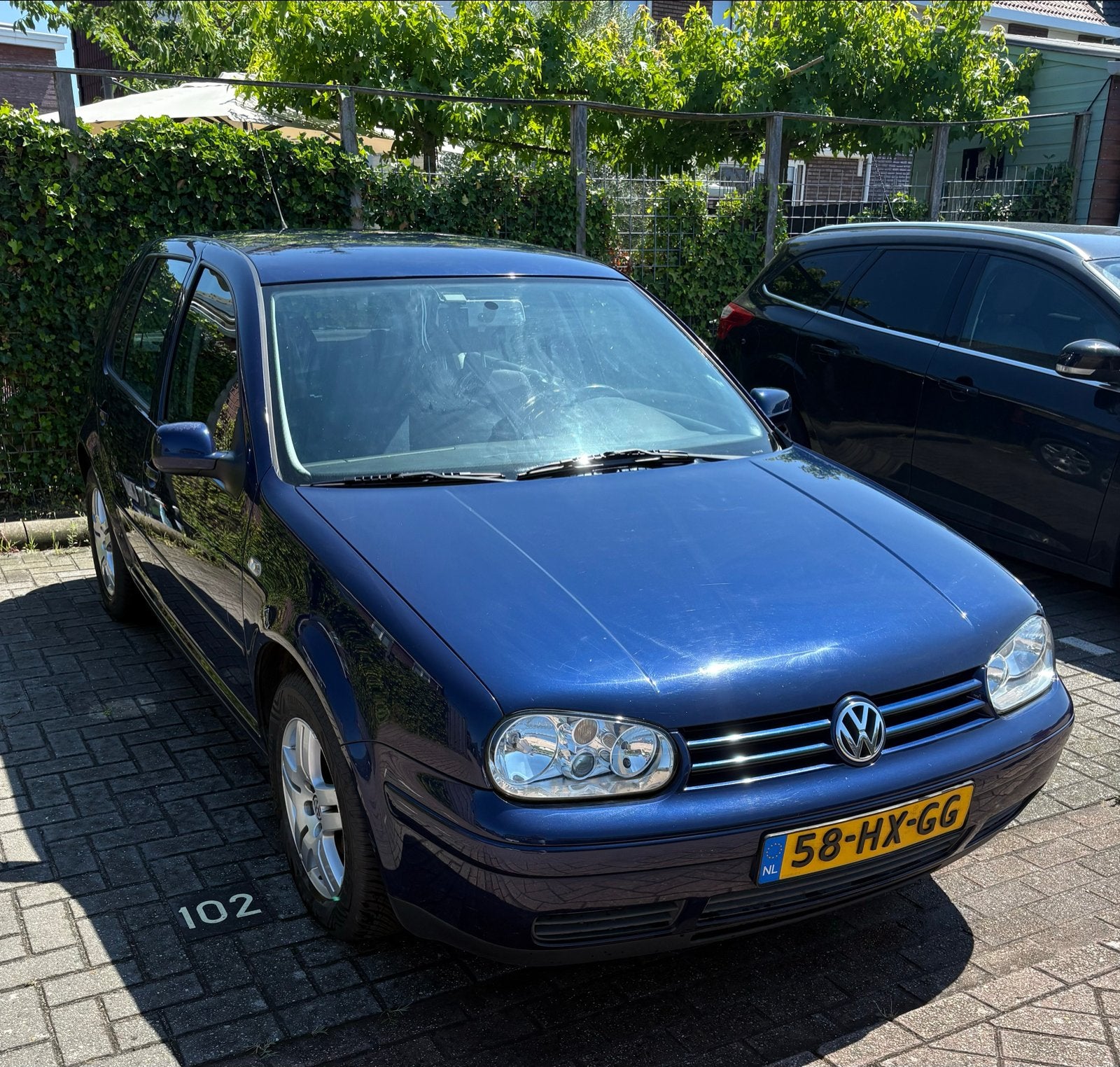 Volkswagen Golf IV  1.6 16v Sportline, Auto's, Volkswagen, Voorwielaandrijving, Stof, 1145 kg, Blauw