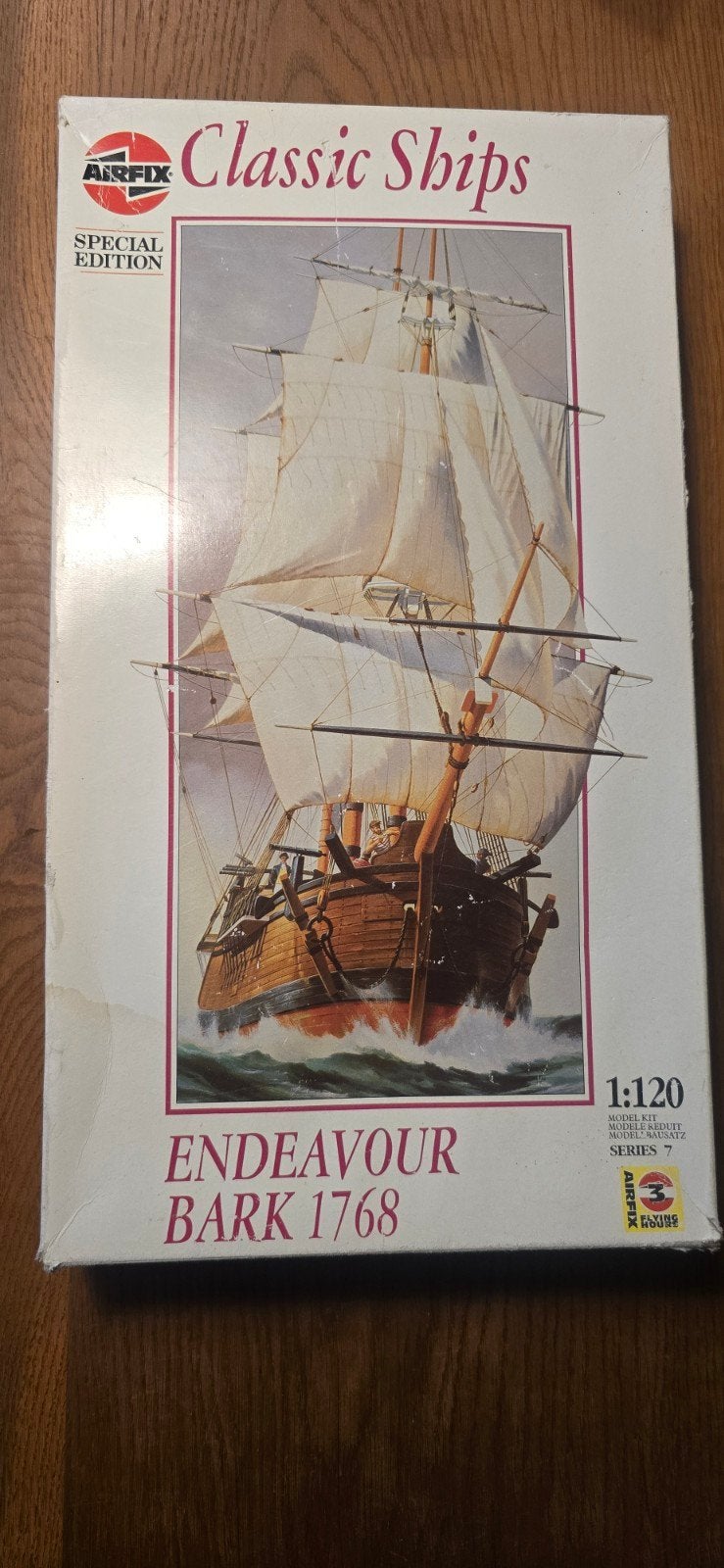 airfix classic ships Endeavour 1886, Ophalen of Verzenden, Zo goed als nieuw, Airfix