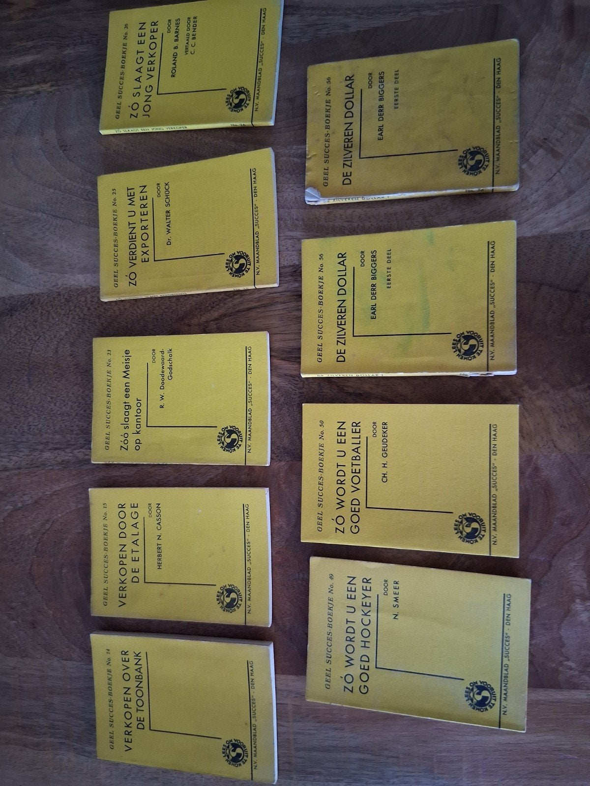 Geel Succes Boekjes - Diverse Titels (Jaren '30-'50), Ophalen