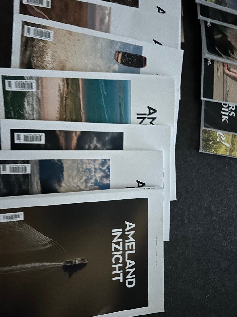Complete verzameling Ameland in Zicht – 29 edities, Boeken, Ophalen, Zo goed als nieuw, Glossy