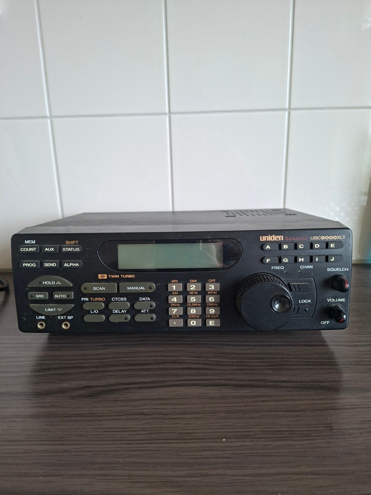 Uniden Bearcat UBC9000XLT Scanner met handleiding, Ophalen, Gebruikt, 500 kanalen of meer