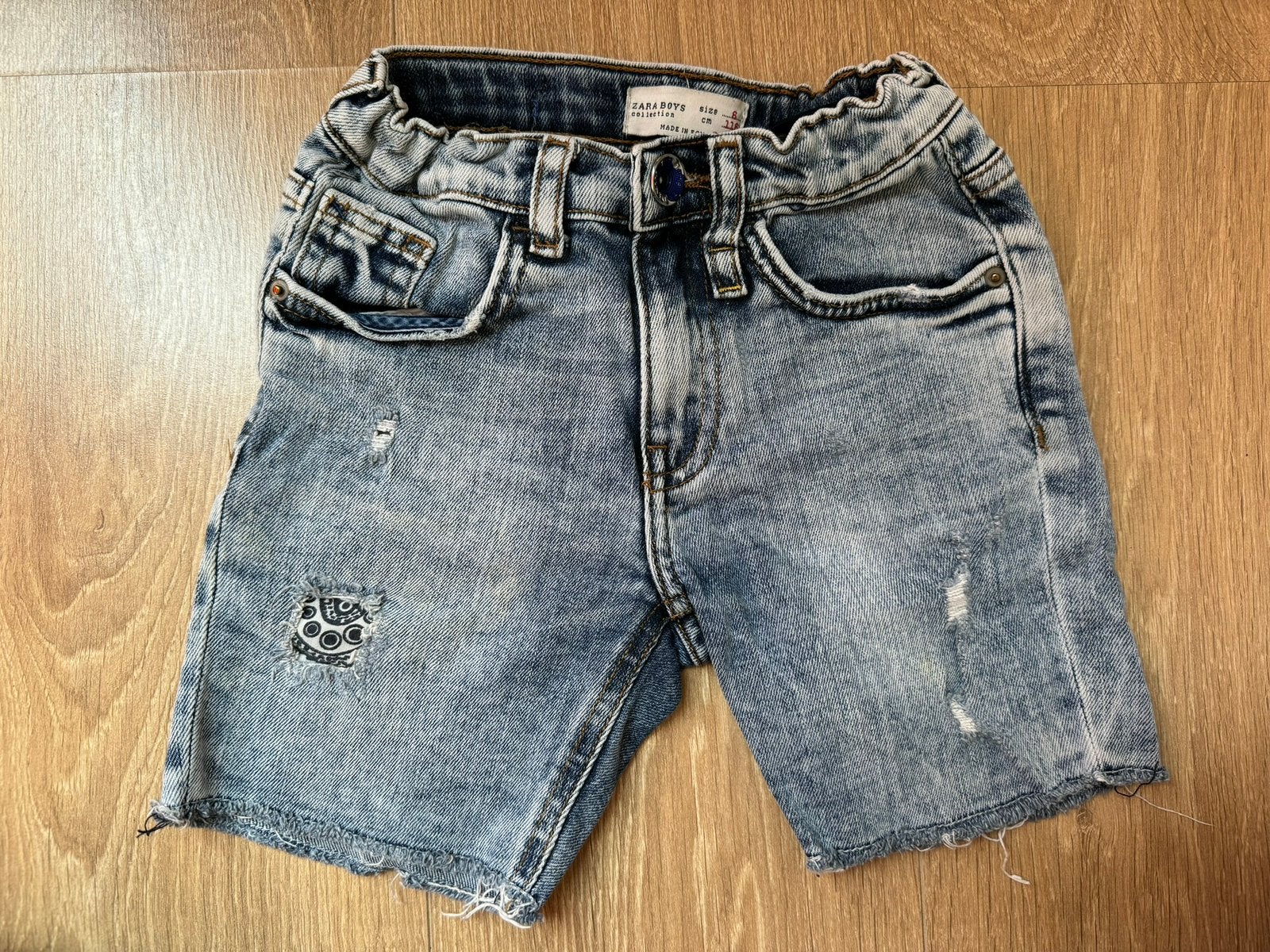 Zara korte spijkerbroek maat 116, Ophalen of Verzenden, Gebruikt, Jongen, Broek