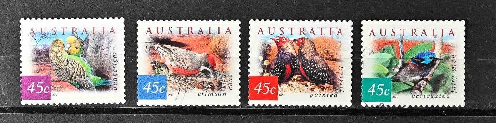 postzegels Australië 2001, Ophalen of Verzenden, Gestempeld