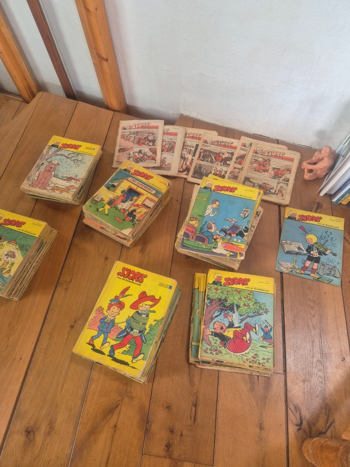 Sjors en de rebellen club grote partij jaren 50/60, Meerdere stripboeken, Ophalen of Verzenden, Gelezen