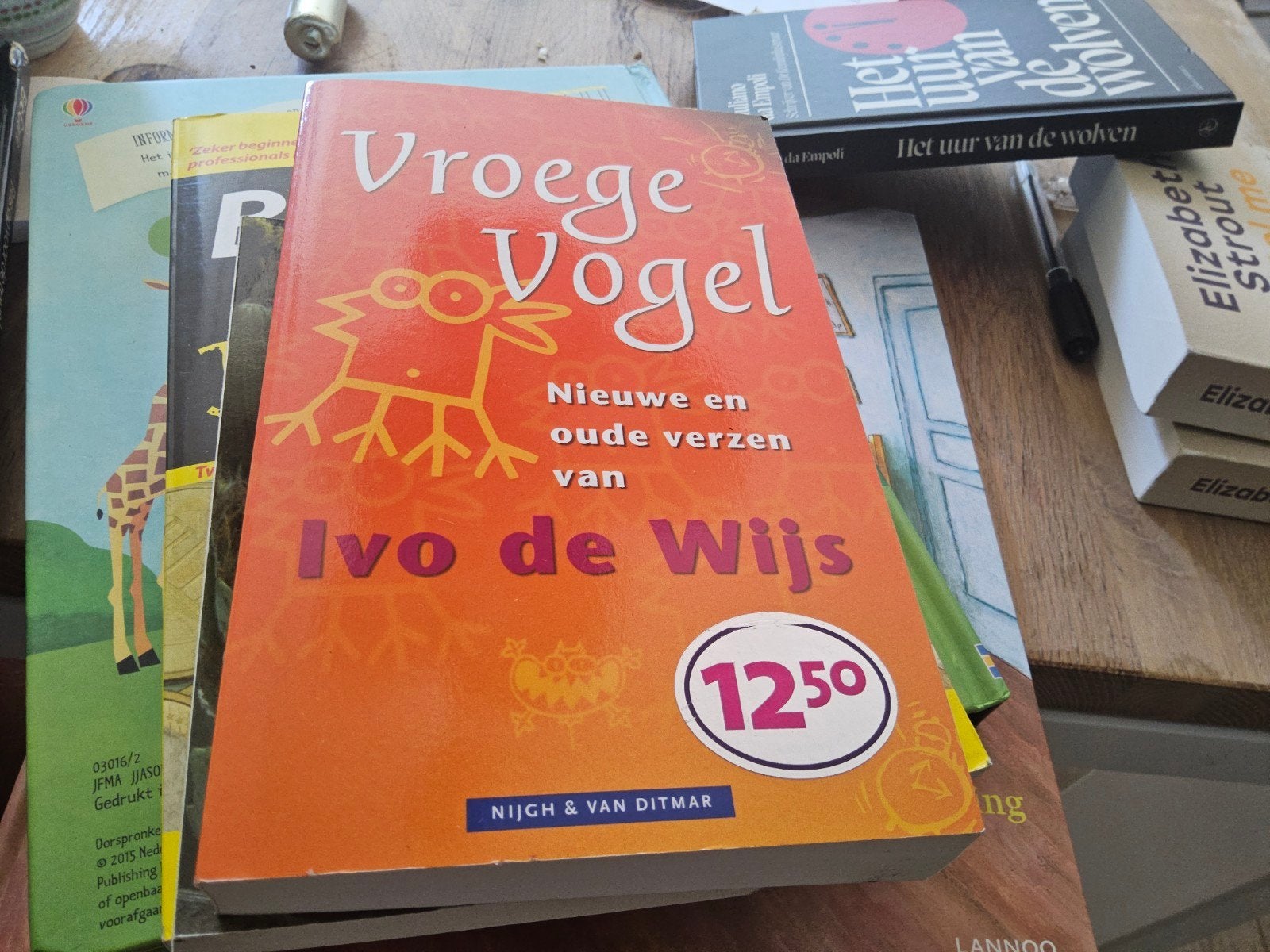 Ivo de Wijs - Vroege vogel nieuwe en oude verzen, Boeken, Ophalen of Verzenden, Nieuw, Ivo de Wijs