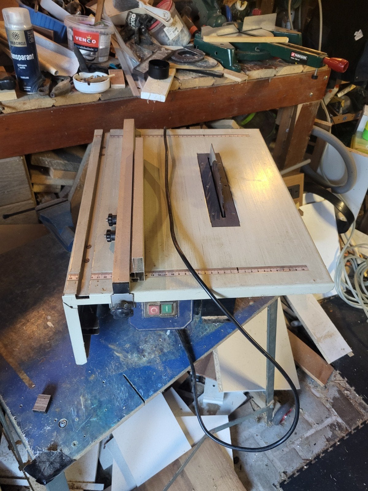zaagtafel, Ophalen, 1200 watt of meer, Cirkelzaag, 30 tot 70 mm