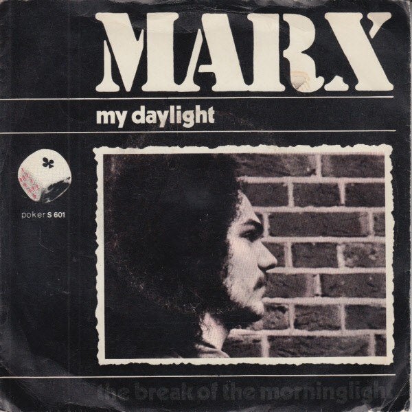 Single (1975) Marx - My Daylight / Neder Pop, Gebruikt, Fotohoes, 7 inch, Ophalen of Verzenden