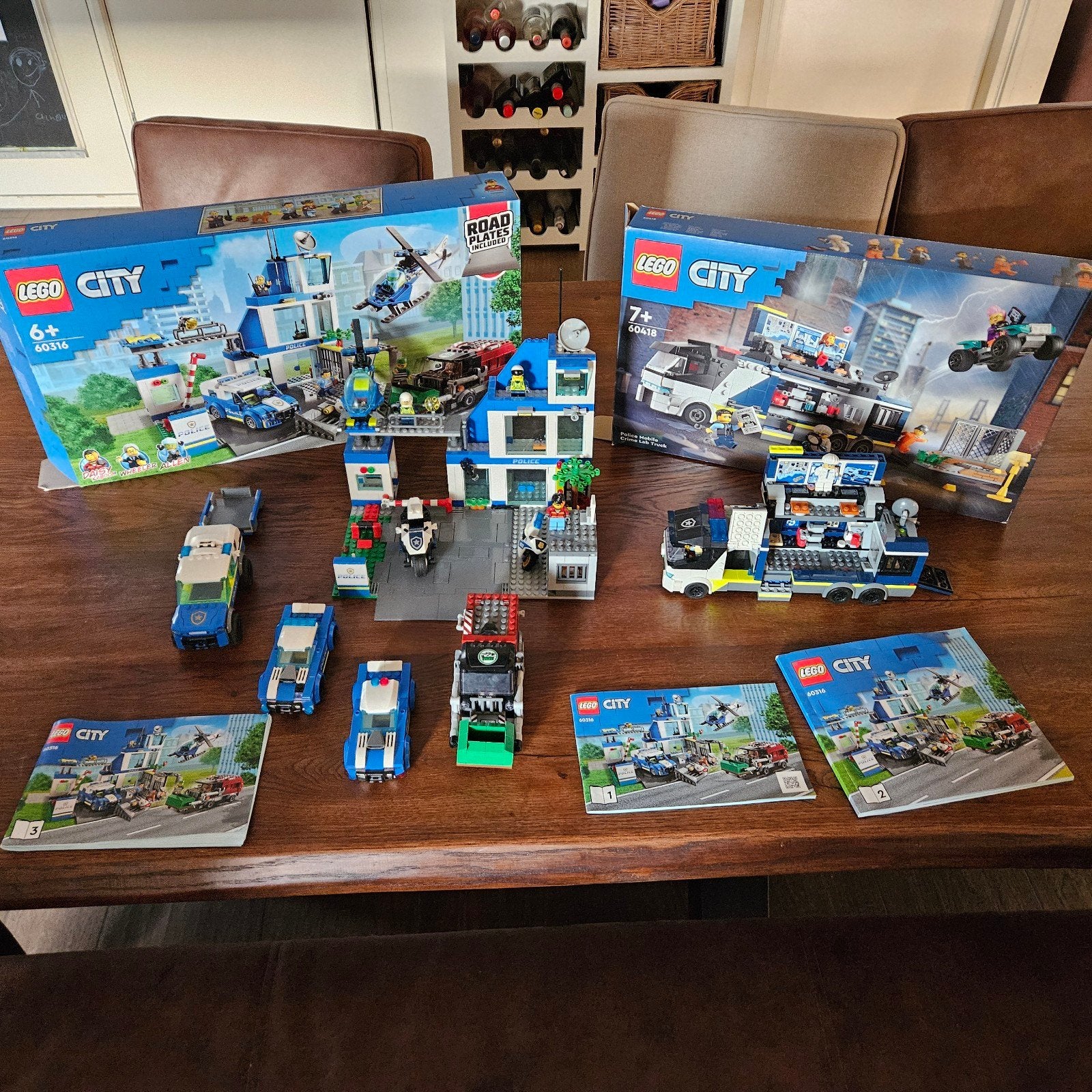 Diverse lego city politie sets (niet compleet), Kinderen en Baby's, Speelgoed | Duplo en Lego, Lego, Ophalen of Verzenden, Complete set
