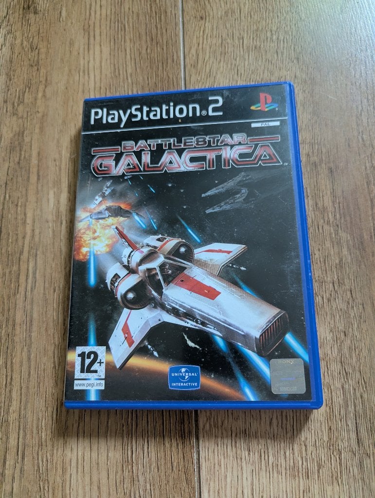 PS2 Spel - Battlestar Galactica, 1 speler, Racen en Vliegen, Ophalen of Verzenden, Zo goed als nieuw