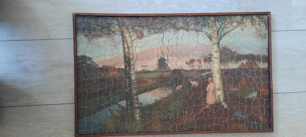 oude puzzel, Verzamelen, Ophalen of Verzenden, Gebruikt
