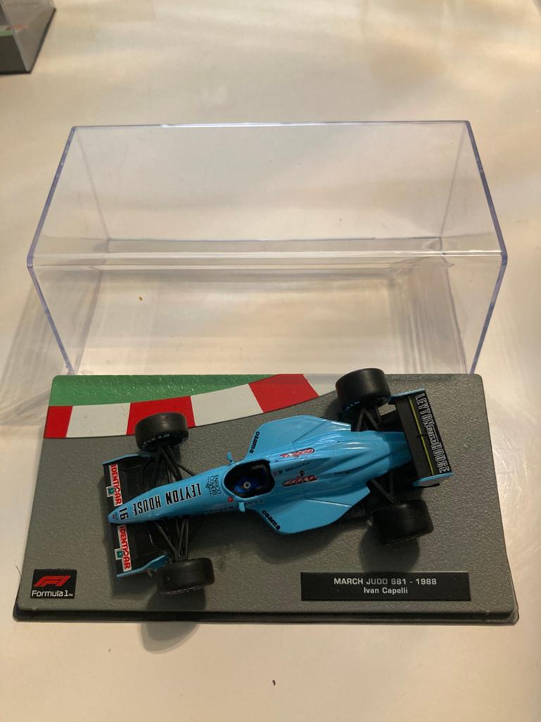 March judd 188-1988 ivan capelli 1/43, Ophalen of Verzenden, Nieuw, Auto