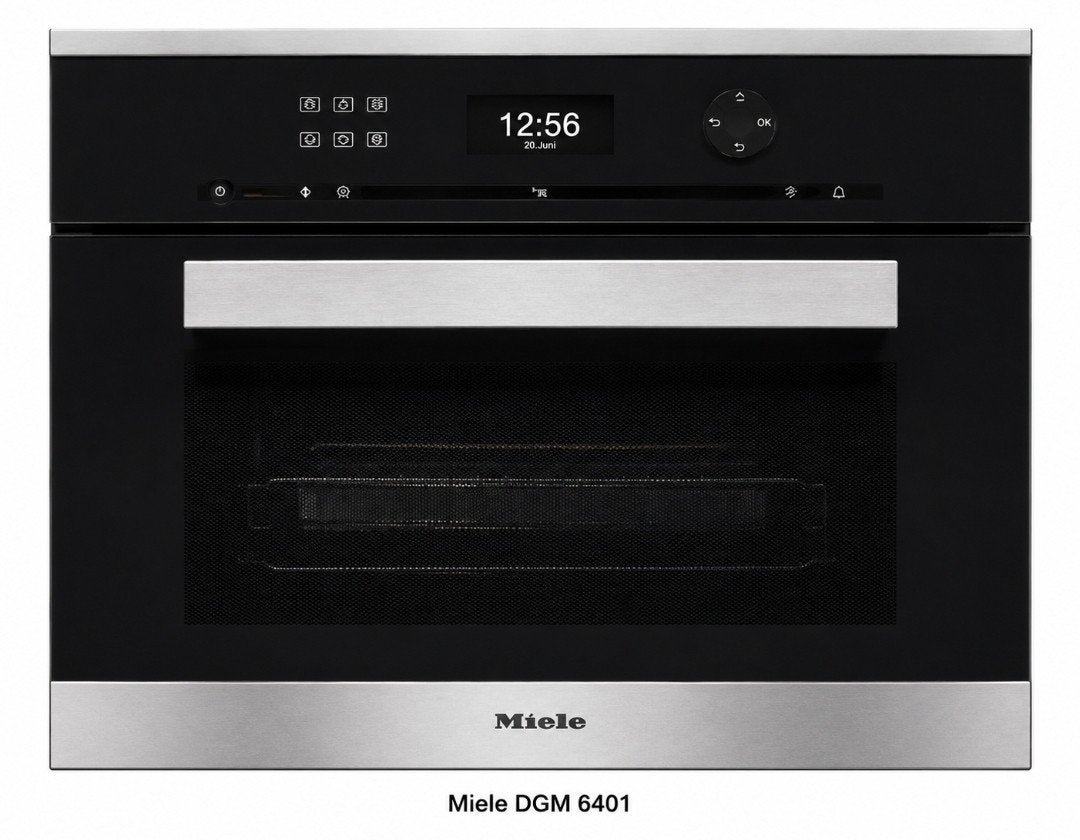 Miele Premium Inbouwset – DGM6401 + H6460BP + CVA6405, Combimagnetron, Crisp, Refurbished, Ophalen of Verzenden