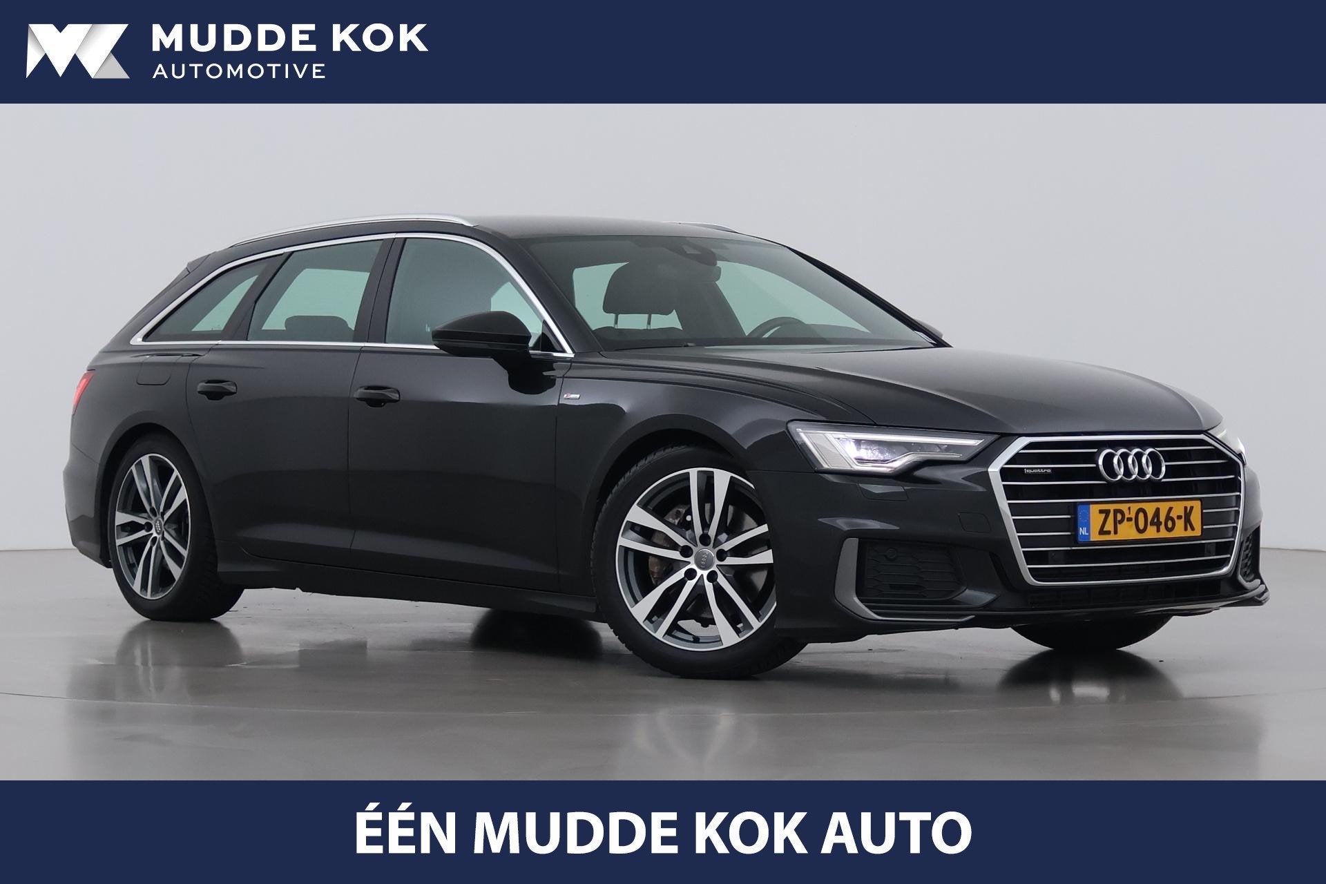 Audi A6 Avant 45 TFSI quattro Sport S line edition | Matrix, Auto's, Audi, Gebruikt, 4 cilinders, Vierwielaandrijving, Zilver of Grijs