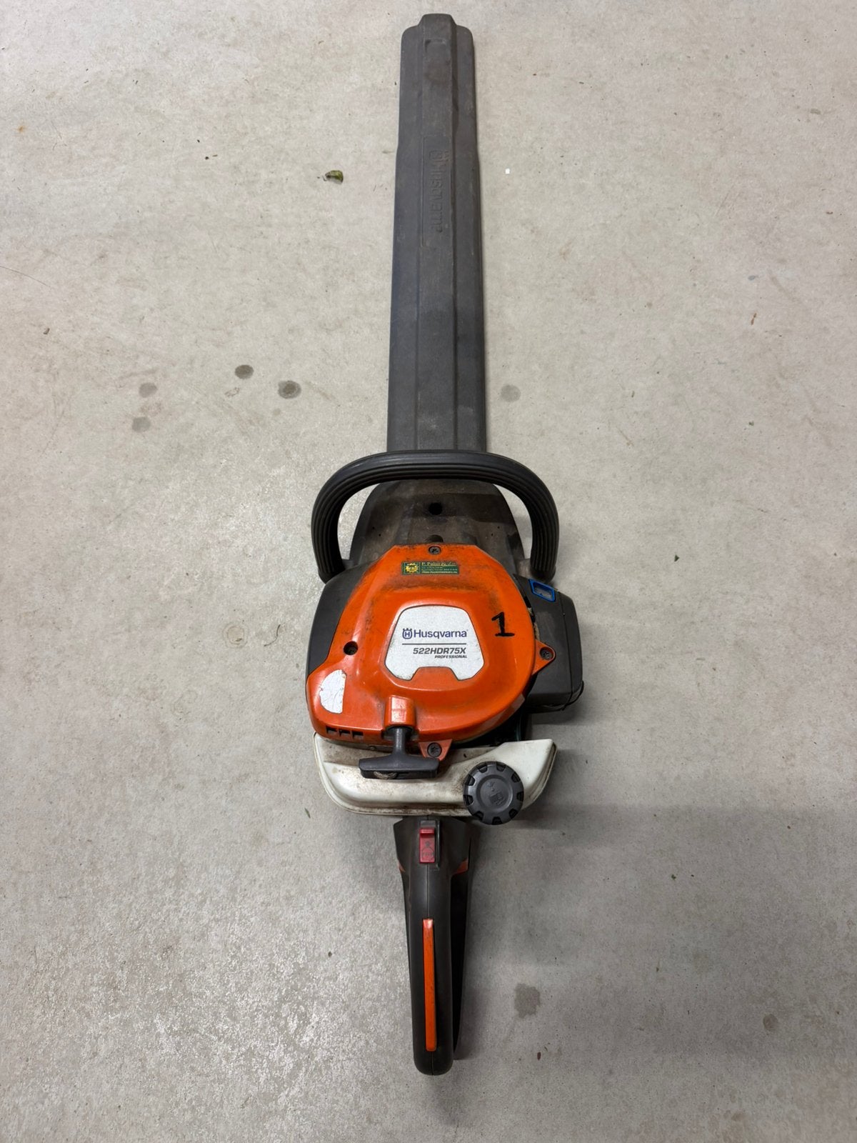 Husqvarna 522HDR75X, Tuin en Terras, Heggenscharen, Ophalen, Gebruikt, Benzine