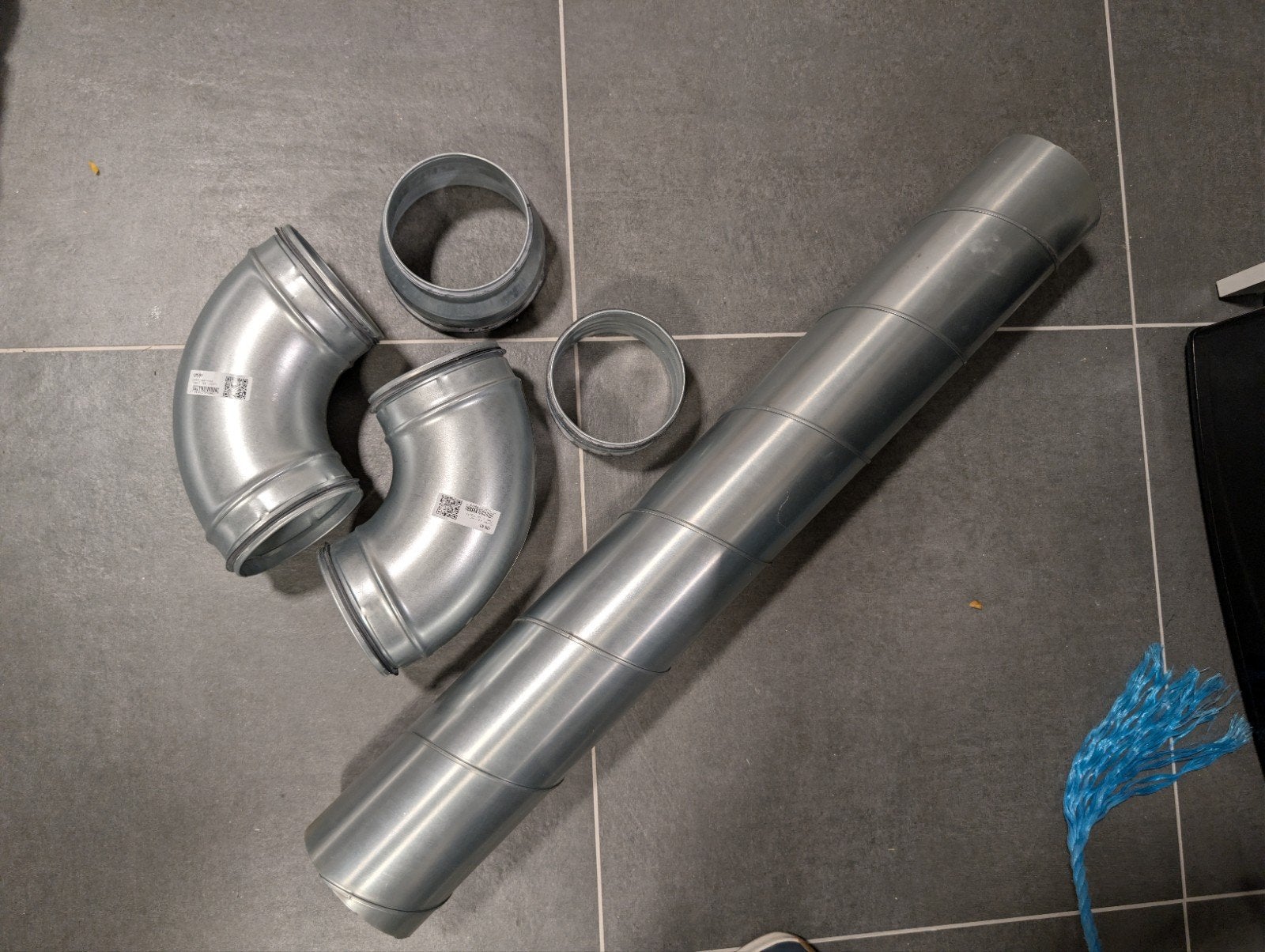 Spirobuis en Spiro-SAFE koppelstukken 125mm/150mm, Ophalen of Verzenden