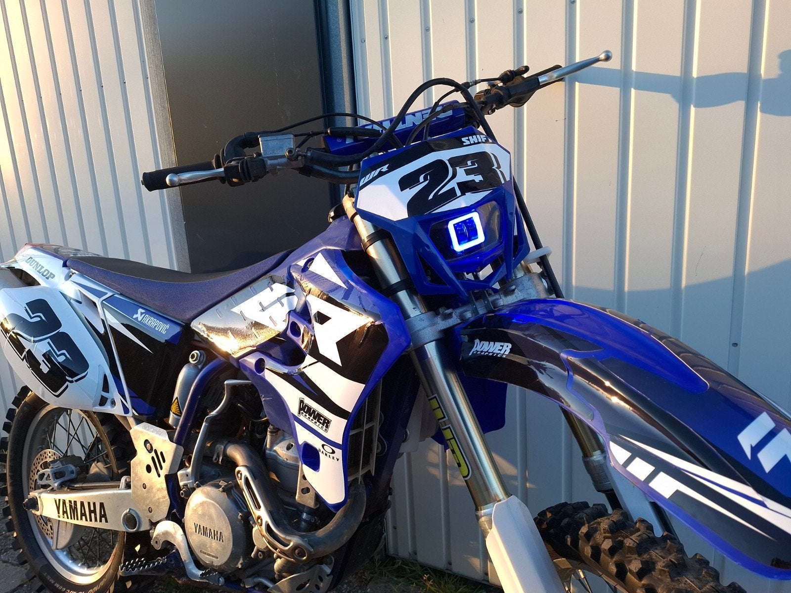 Yamaha WR450F Enduro, Ophalen