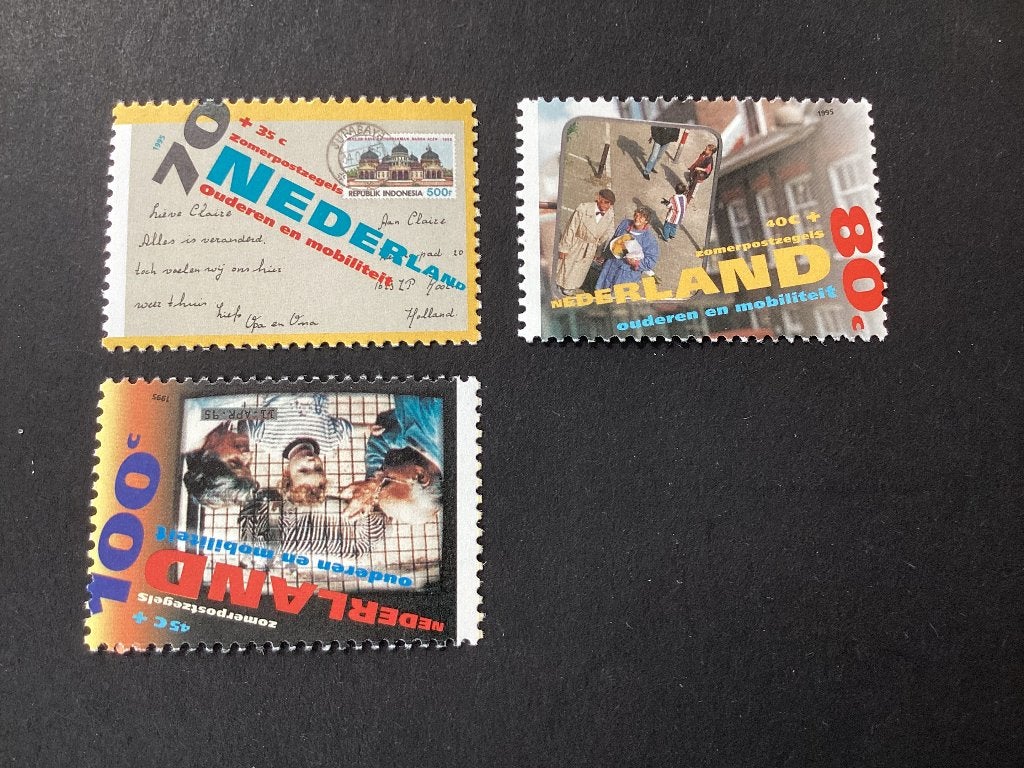 1995, Zomerzegels 1639-1641, Ophalen of Verzenden, Na 1940, Postfris