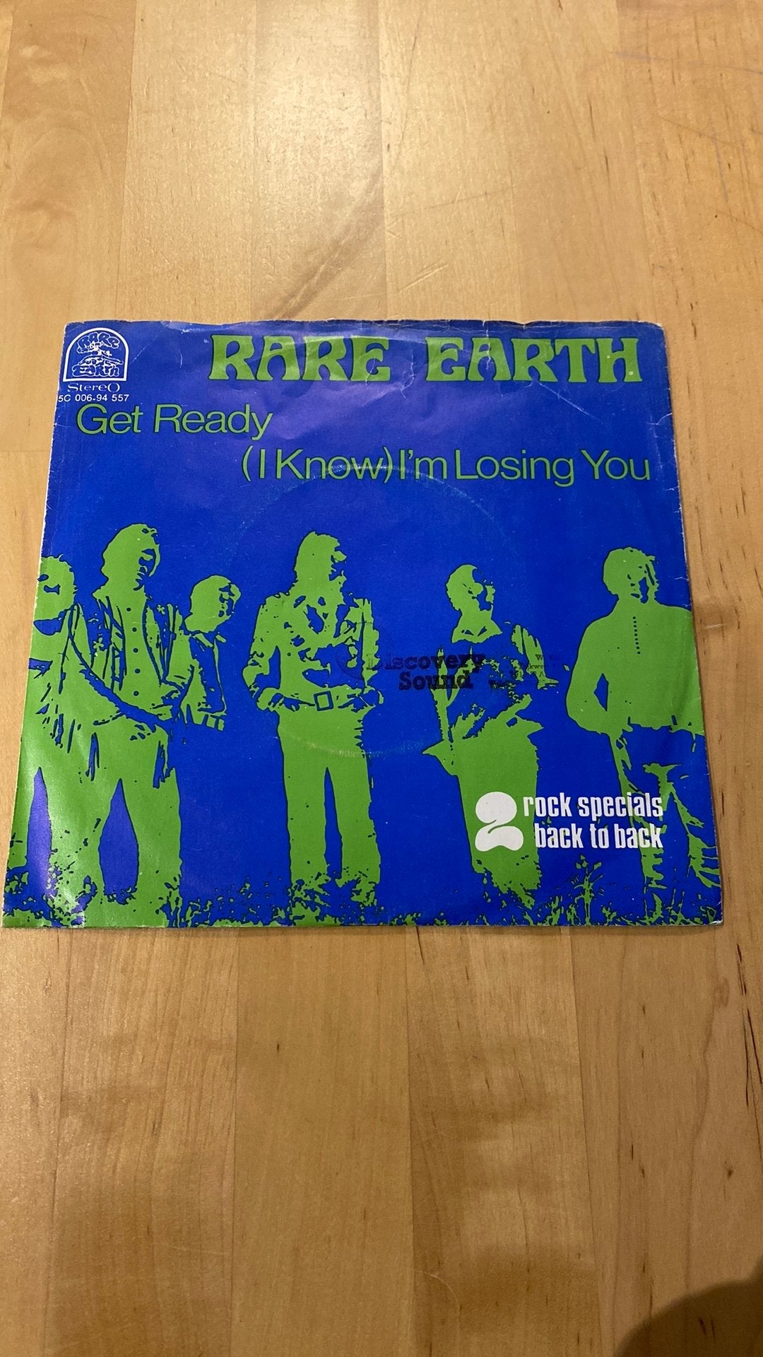 Vinyl single Rare Earth - Get ready, Cd's en Dvd's, Ophalen of Verzenden, Zo goed als nieuw, Rock en Metal
